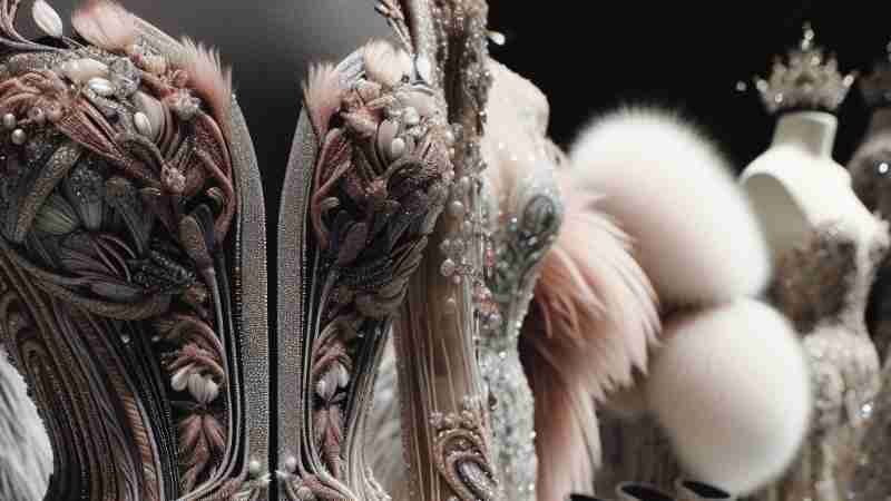 Discovering the Exclusive World of Haute Couture: A Closer Look, Concept art for illustrative purpose, tags: artisanal couture - Monok
