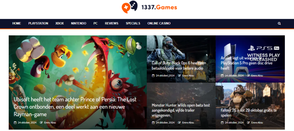 Polygon.com champions indie games – is 1337 Games the fresh voice that fans need?